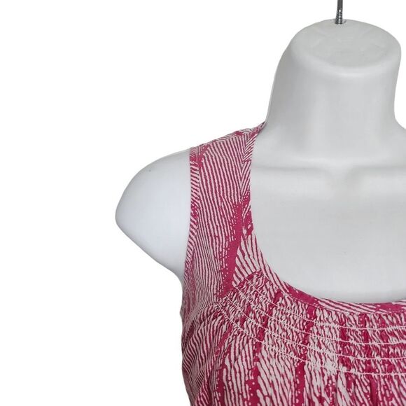 Banana Republic Factory | Print Shirred Neck Tank - Picture 5 of 9